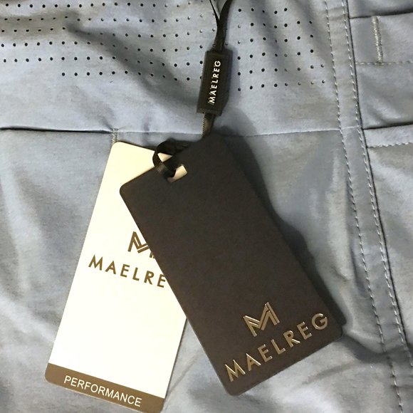 MAELREG Quick Dry 10'' Inseam Stretch Waist Flat Front Front Mens Shorts  ⛳ NEW! - Picture 11 of 16